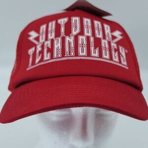 Outdoor Tech Snapback Trucker Hat Bigfoot NEW NWT Bill Ted 80's Austin Powers